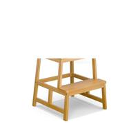 COSYLAND Tour d’Apprentissage Montessori pour Enfants, Sûre et Stable Tour d’Observation Enfant, Chaise d’Apprentissage Montessori à Partir de 18 Mois, Learning Tower - Coloris Naturel