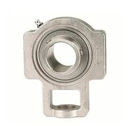 COSZWQDP 1PCS 304 Stainless Steel Vertical Outer Spherical Bearing Base SUCT201 UCT202 UCT203 UCT204 SUCT205 Insert Bearing(SUCT202)