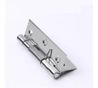 COSZWQDP 2inch 3inch 4inch Spring Loaded Hinges Stainless Steel Self Closing Door Hardware 6/10pcs(2inch 50x38x1mm,10 Pieces)