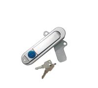 COSZWQDP 4Pcs-with Key Zinc Alloy Lock Set AB302 Spring Handle Power Distribution Box Chassis Cabinet Door Electric
