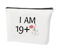 coTaSiEY Cadeau pour femme de 20 ans, cadeau de 20e anniversaire pour femme, cadeau de 20e anniversaire, Noël, Saint-Valentin, Halloween, pour amie, fille, trousse de maquillage