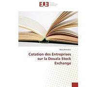 Cotation Des Entreprises Sur La Douala Stock Exchange
