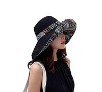 COTCLO Chapeau bob pour femme - Chapeau bob - Convient aux quatre saisons - Grand bord - Chapeau de pêcheur double face - Chapeau de soleil pour femme