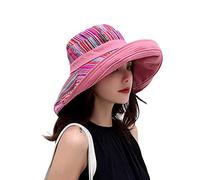 COTCLO Chapeau bob pour femme - Chapeau bob - Convient aux quatre saisons - Grand bord - Chapeau de pêcheur double face - Chapeau de soleil pour femme