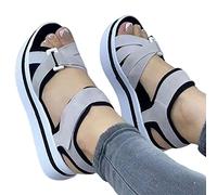COTCLO Sandales d'été pour femme - Sandales à talons légers - Chaussures d'été pour femme - Sandales compensées avec plateforme