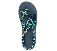 COTCLO Sandales d'été sandales d'été chaussures pour femme couleur assortie nœud de corde sandales confortables pour femme chaussures grande taille - vert, 39