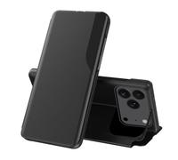 COTDINFOR Coque pour iPhone 17 Pro Case Fermeture Magnétique Rabat en Cuir Flip Folio Multi-Function Béquille Support Pliable Antichoc Etui Protection Housse Cover pour iPhone 17 Pro Black CC.