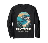 Côte Adriatique Monténégro Souvenir Plage Vacances Balkaniques Manche Longue