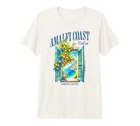 Côte amalfitaine Italie Limoncello & Long Days Italie T-Shirt Haut de Gamme