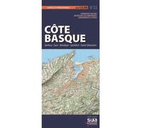 Cote basque. ainhoa-sare-hendaye, jaizkibel-saint sebastian - cartes pyreneennes - Echelle 1 : 25 000 - Miguel Angulo - SUA - Atlas / carte