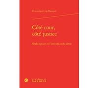 Côté cour, côté justice Dominique Goy-Blanquet (Auteur), Bruno Méniel (Collection dirigée par)