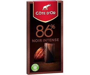 Côte d’Or 86% Noir Intense 100g (lot de 6)
