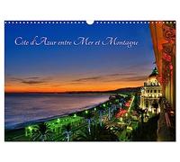 Côte d'Azur entre Mer et Montagne (Calendrier mural 2026 DIN A3 horizontal), CALVENDO calendrier mensuel