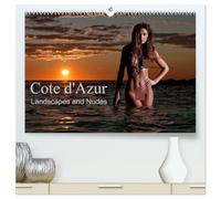 Cote d'Azur Landscapes and Nudes (High Quality Premium Wall Calendar 2026 DIN A2 landscape),CALVENDO 12 Month Wall Calendar: Landscapes and Nudes