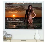 Côte d'Azur - Landschaftsaktbilder in der Natur (hochwertiger Premium Wandkalender 2026 DIN A2 quer), Kunstdruck in Hochglanz: Aktaufnahmen am Meer und in den schönsten Landschaften der Côte d'Azur