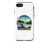 Côte d'Azur Méditerranée Coucher de Soleil Coque pour iPhone SE (2020) / 7/8