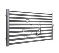 Côté de terrasse rétractable imperméable et résistant aux UV pour jardin, cour, balcon, hauteur 160-200 cm, longueur 300-500 cm