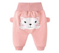 Cote De Travail Enfant Enfants Infant Toddler Enfants Bébé Garçons Filles Dessin Animé Animaux Imprimer Taille Haute Pantalon Pantalon Tenues Vêtements(2-3 Ans)