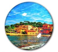 Cote Divoire Aimant de réfrigérateur Souvenirs de voyage