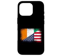 Côte D'Ivoire Drapeau Amérique Jersey Côte D'Ivoire USA Coque pour iPhone 16 Pro