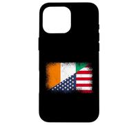 Côte D'Ivoire Drapeau Amérique Jersey Côte D'Ivoire USA Coque pour iPhone 16 Pro Max