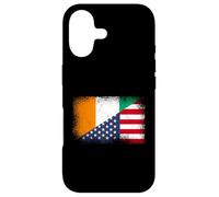 Côte D'Ivoire Drapeau Amérique Jersey Côte D'Ivoire USA Coque pour iPhone 17