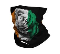Côte D'Ivoire Drapeau Ivoirien Ultra-Douce Bandeau Magique Anti-UV Chapeaux Demi-Visage Headwrap pour Ski Cyclisme Jogging