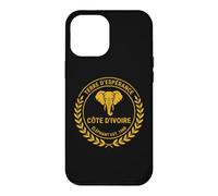 Côte D'Ivoire Terre d'Esperance Elephant 1960 Coque pour iPhone 12 Pro Max