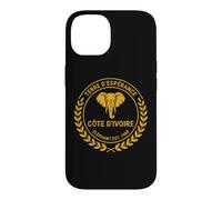 Côte D'Ivoire Terre d'Esperance Elephant 1960 Coque pour iPhone 14