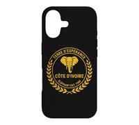 Côte D'Ivoire Terre d'Esperance Elephant 1960 Coque pour iPhone 17