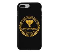 Côte D'Ivoire Terre d'Esperance Elephant 1960 Coque pour iPhone 7 Plus/8 Plus