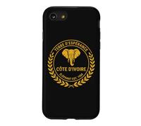 Côte D'Ivoire Terre d'Esperance Elephant 1960 Coque pour iPhone SE (2020) / 7/8