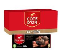 Cote D'Or - 12 boîtes de 24 mignonnettes de chocolat noir - (12x240g)