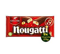 Côte d'Or Barres chocolatées Nougatti - Les 9 barres, 270g