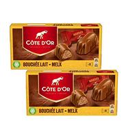 Cote D'Or Chocolat Bouchée au Lait 25 g - lot de 2