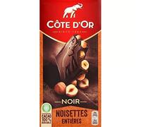 Côte d'Or Chocolat noir aux noisettes entières - La tablette de 180g
