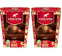 Côte d'Or - Mini Roc Lait - Chocolats de Noël - Boite de 279g (Lot de 2)
