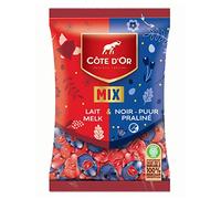 Côte d'Or - Petits Œufs Mix - Assortiment d'Œufs en Chocolat de Pâques - Chocolat au Lait et Chocolat Noir Praliné - Idée Cadeau - Chocolat à Offrir - 1 Sachet 350 g