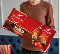 Côte d'Or Tablette Chocolat Personnalisée - Cadeau anniversaire homme & femme chocolat personnalisé avec nom et message, tablette chocolat géante à offrir
