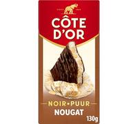 Côte D'or Tablette de Chocolat Noir Nougat 130 g