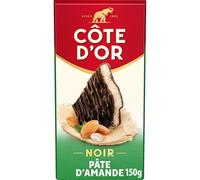 COTE D'OR Chocolat Noir fourré à la Pâte d'Amande - 150 g