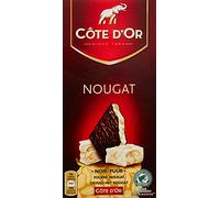 Côte D'or Tablette de Chocolat Noir Nougat 130 g