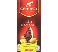 Côte D'or Tablette de Chocolat Noir Pâte d'Amande 150 g