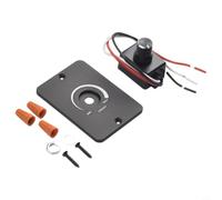 Côté haut pour variateur d'intensité PWM pour bande LED halogène 12 V côté | Bouton de commande rotatif, courant nominal 4 A, fonctionne avec des bandes LED halogènes à incandescence, design compact