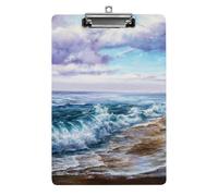 Côte Maritime A4 Planchettes À Pince Porte Bloc Format Pour Bureau Salle De Classe Restaurant