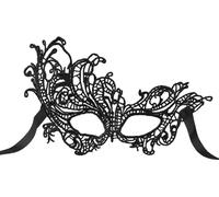 côté masque masqué Masquerade femme noir taille unique