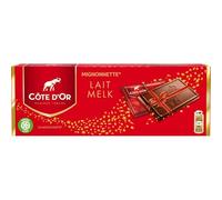 COTE OR - Chocolat au Lait Fondant en Mignonnettes, Plaisir Gourmand à Partager (Boîte 240g) - Le lot de 3