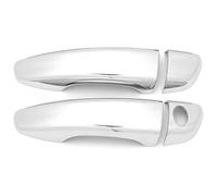 Côté Porte Poignée Couvercle Pour C4 Pour Cactus 2014-2018 Poignée De Porte Extérieure À Trou Unique Cadre Décoratif Film Protection Anti-rayures Accessoires Protecteur(2 Doors Electroplated)