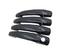 Côté Porte Poignée Couvercle Pour Peugeot 2008 A94 MK1 2013-2019 Couvercle Poignée Porte Extérieure Voiture Anti-rayures Style Accessoires Pièces Automobiles(Carbon B)