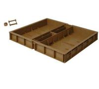 côté ruche Nourrisseur Couvre-Cadres Nicot Dadant 10 Cadres